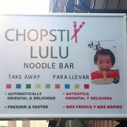 Horario de apertura Chopstix Lulu, Benidorm