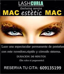 Horario de apertura MAC estetic., Daimus