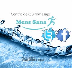 Horario de apertura Centro de Quiromasaje Mens Sana, León