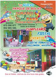 Horario de apertura Jumanji park parque de bolas, Sotillo de la Adrada