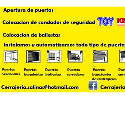 Horario de apertura Cerrajería Salinas - Ofertas mensuales, Elche