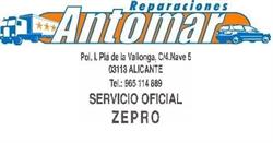 Horario de apertura Reparaciones Antomar, Alicante