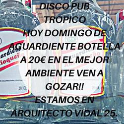 Horario de apertura Disco pub Tropico, Alicante