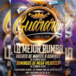 Horario de apertura Guarare disco pub, Valencia