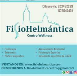 Horario de apertura FisioHelmántica Centro Wellness, Salamanca