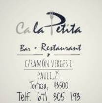 Horario de apertura Bar Restaurant Ca la Petita, Tortosa