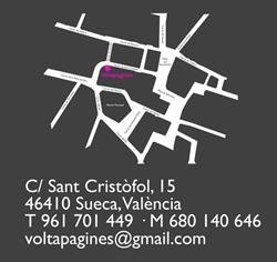 Horario de apertura Voltapagines Papereria-Llibreria-Espai Cultural, Sueca