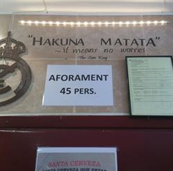 Horario de apertura Bar Costa Brava Tapes, Sant Feliu de Guíxols