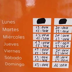 Horario de apertura Freiduria Santiago, Jerez de la Frontera