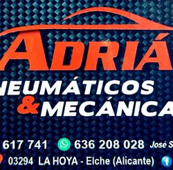 Horario de apertura ADRIA Neumaticos, Elche