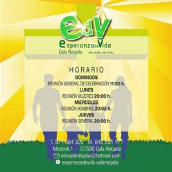 Horario de apertura Esperanza de Vida Cala ratjada, Cala Ratjada