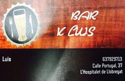 Horario de apertura Bar K Luis, L'Hospitalet de Llobregat
