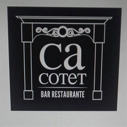 Horario de apertura Restaurante Ca Cotet, Dénia