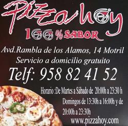 Horario de apertura Pizzahoy, Motril