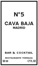 Cava Baja 5 ( La Playa ) en Madrid (Centro) - Horario de apertura
