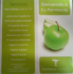 Horario de apertura Farmacia Suecia 30, Madrid