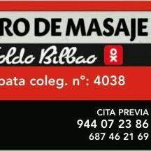 Horario de apertura Masajes Koldo Bilbao, Basauri