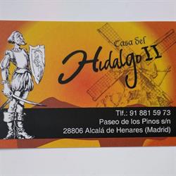 Horario de apertura Casa del Hidalgo 2, Alcalá de Henares
