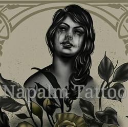Horario de apertura Napalm Tattoo //marina_napalmtattoo(instagram), Rubí
