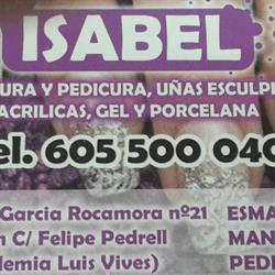 Horario de apertura UÑAS Isabel, Elche