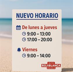 Autoescuela Rojiblanca en Gijón (Este) - Horario de apertura