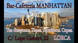 Horario de apertura Cafetería Manhattan, Lorca