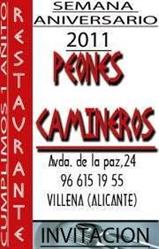 Horario de apertura Peones Camineros 1, Villena