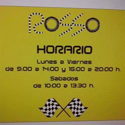 Horario de apertura Box Rosso, Manises