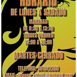 Horario de apertura Peluqueria Y Estetica Imagen Actual, Valencia