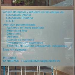 El Pupitre De María en Madrid (Arganzuela) - Horario de apertura