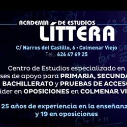 Horario de apertura Academia de Estudios Líttera, Colmenar Viejo
