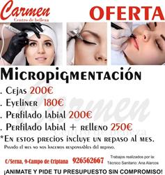 Horario de apertura Estética Carmen, Campo de Criptana