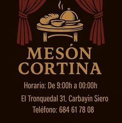 Horario de apertura Mesón Cortina Parrilla, Carbayin Alto