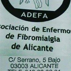 Horario de apertura Asociación Enfermos de Fibromialgia de Alicante, 