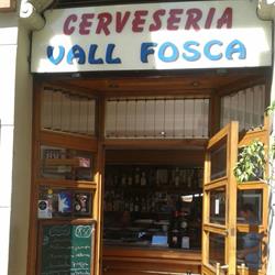 Horario de apertura Cervecería vallfosca, Barcelona