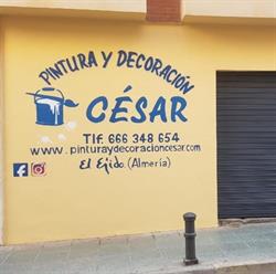 Horario de apertura pintura y decoracion cesar, El Ejido