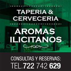 Horario de apertura Tapería-Cervecería Aromas Ilicitanos, Elche