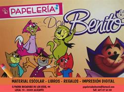 Horario de apertura Papelería Don Benito, Alicante