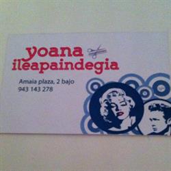 Horario de apertura Yoana ileapaindegia, Zumaia