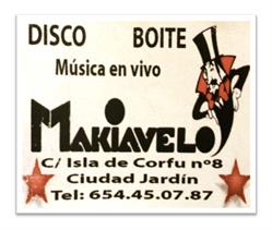 Horario de apertura Makiavelo Disco, Palma de Mallorca