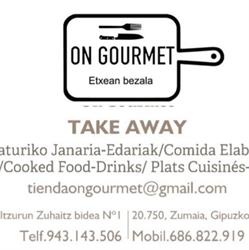 Horario de apertura On Gourmet -- Restaurante -- catering, Zumaia