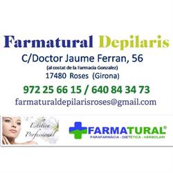 Horario de apertura Farmatural Depilaris Roses, 