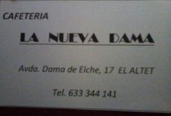 Horario de apertura La NUEVA DAMA, Alicante