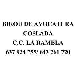 Horario de apertura Avocat Roman Coslada-Madrid., 