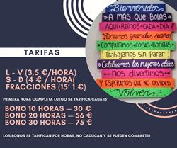 Horario de apertura Ludoteca Mas Que Bolas, Lugones