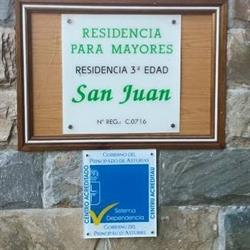 Horario de apertura Residencia SAN JUAN, La Rebollada