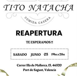Horario de apertura Bar Rte. Tito Natacha, Puerto de Sagunto