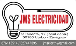 Horario de apertura JMS ELECTRICIDAD, Zaragoza