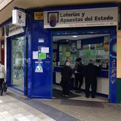 Horario de apertura Administración de Lotería 40 San Antonio Zaragoza,