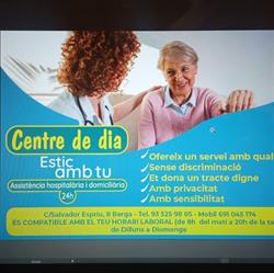 Horario de apertura Centre de Dia Estic amb tu, Berga